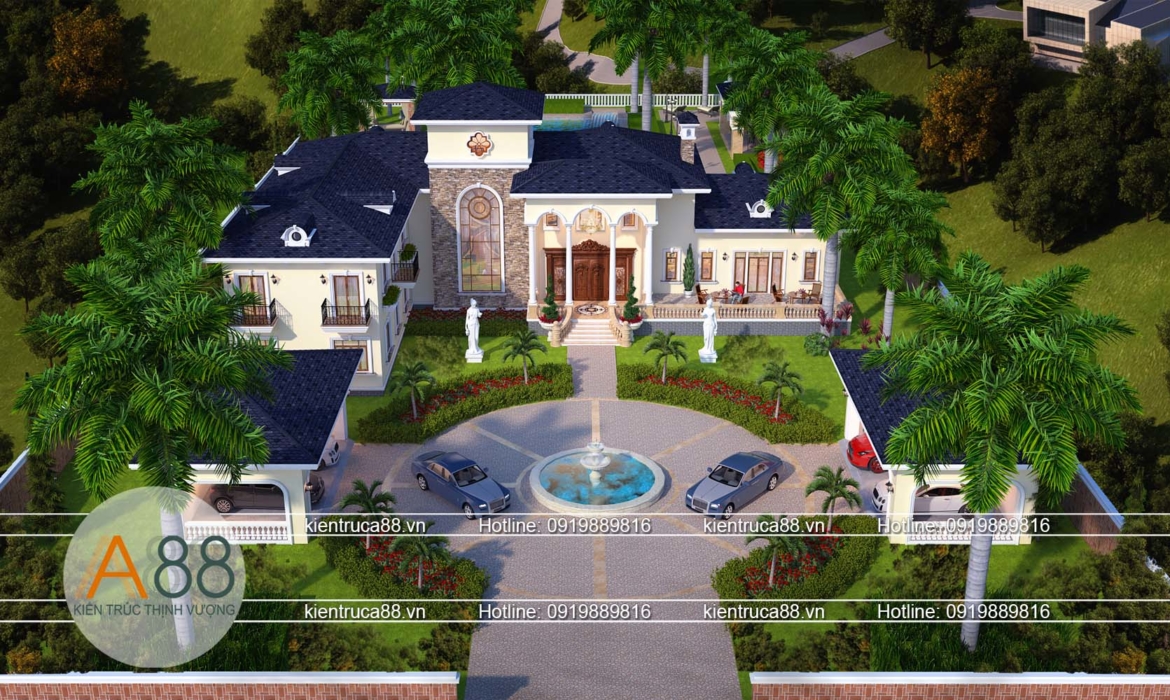 thiết kế biệt thự nghỉ dưỡng tại nghệ an