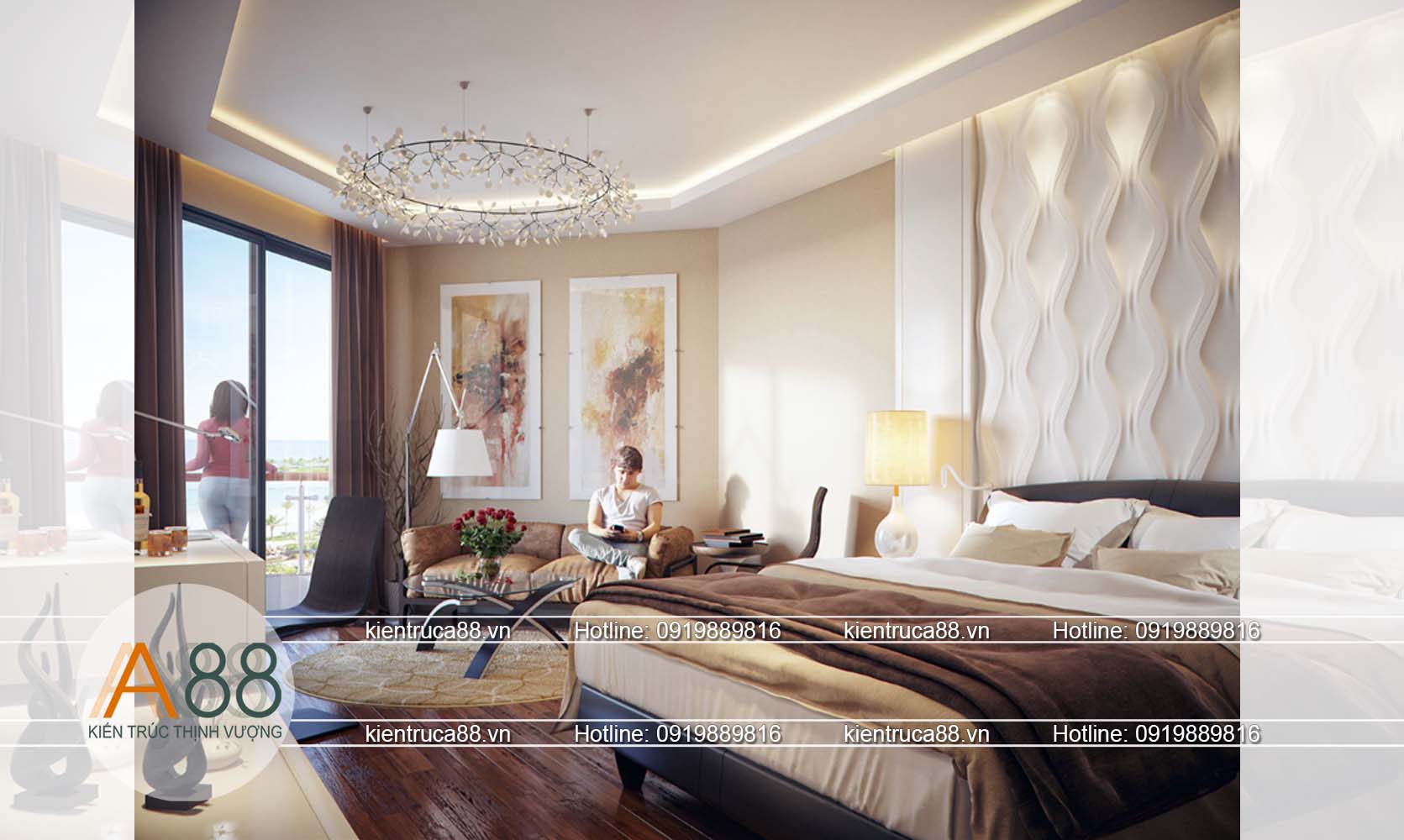 Thiết kế nội thất biệt thự hiện đại