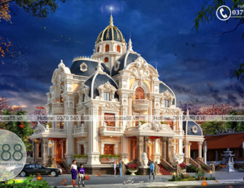 Thiết kế biệt thự cổ điển Pháp