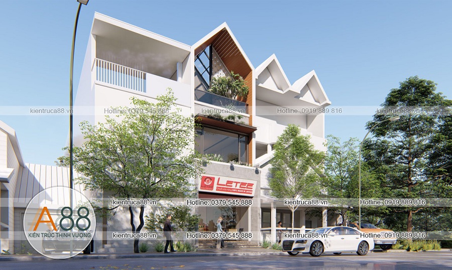 Mẫu thiết kế biệt thự 2 tầng 150m2