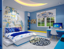 thiết kế nội thất phòng ngủ cho trẻ em